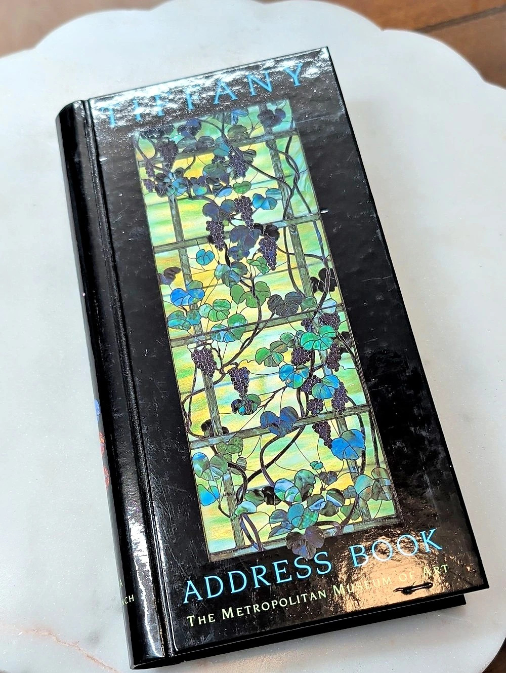 Tiffany Address Book Floral in Black